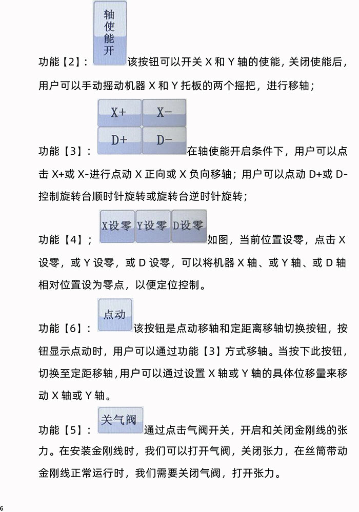 GKC型金剛線切割機(jī)操作面板使用手冊使用說明書